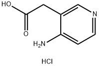 2-(4-Aminopyridin-3-yl)acetic acid hydrochloride,1956317-95-5,结构式