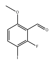 2-Fluoro-3-iodo-6-methoxybenzaldehyde,1956319-76-8,结构式