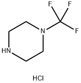 1-(Trifluormethyl)piperazinhydrochlorid (1:1), 1956321-71-3, 结构式