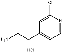 2-(2-Chloropyridin-4-yl)ethanamine hydrochloride Structure