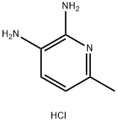 6-Methylpyridine-2,3-diamine hydrochloride Struktur