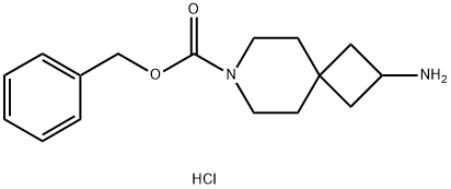 Benzyl 2-Amino-7-Azaspiro[3.5]Nonane-7-Carboxylate Hydrochloride(WX100088S1) Struktur