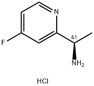 (R)-1-(4-Fluoropyridin-2-yl)ethanamine hydrochloride Structure