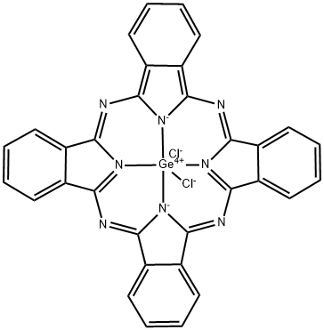 germanium(IV) phthalocyanine dichloride,19566-97-3,结构式