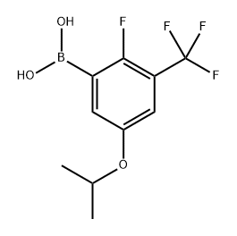 (2-fluoro-5-isopropoxy-3-(trifluoromethyl)phenyl)boronic acid|