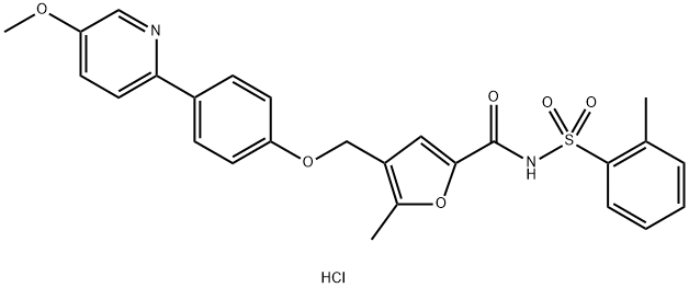 BGC 20-1531 (hydrochloride),1962928-26-2,结构式