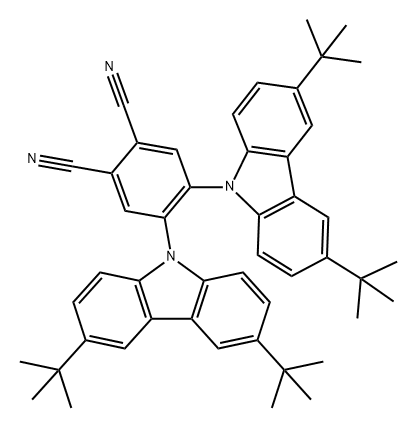 4,5-bis(3,6-di-tert-butyl-9H-carbazol-9-yl)phthalonitrile|