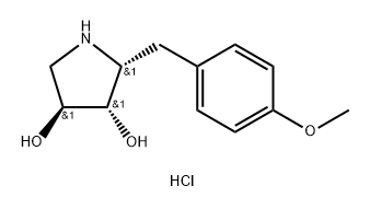 Deacetylanisomycin hydrochloride,1963-47-9,结构式