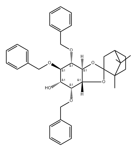 196306-65-7 myo-Inositol, 2,4,5-tris-O-(phenylmethyl)-1,6-O-(1,7,7-trimethylbicyclo2.2.1hept-2-ylidene)-