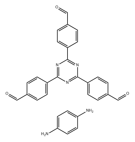 1964487-26-0 Benzaldehyde, 4,4',4''-(1,3,5-triazine-2,4,6-triyl)tris-, polymer with 1,4-benzenediamine