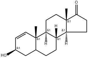 ANDROST-1-EN-17-ONE, 3-HYDROXY-, (3Β)- (9CI),19671-47-7,结构式