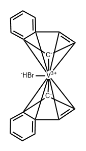 溴化双(茚基)钒,196815-75-5,结构式