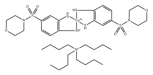 1-ButanaMiniuM, N,N,N-tributyl-,bis[4-[[3,4-di(Mercapto-,197007-76-4,结构式