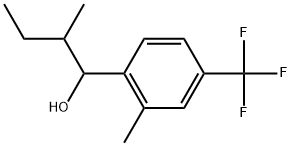 2-Methyl-α-(1-methylpropyl)-4-(trifluoromethyl)benzenemethanol,1971098-11-9,结构式