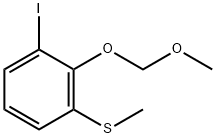 (3-Iodo-2-(methoxymethoxy)phenyl)(methyl)sulfane Structure