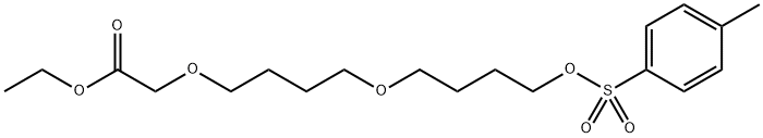 Ethyl 2-(4-(4-(tosyloxy)butoxy)butoxy)acetate|2-(4-(4-(甲苯磺酰氧基)丁氧基)丁氧基)乙酸乙酯