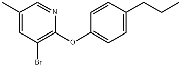 1974657-94-7 3-Bromo-5-methyl-2-(4-propylphenoxy)pyridine