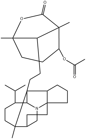 交让马碱, 19775-48-5, 结构式