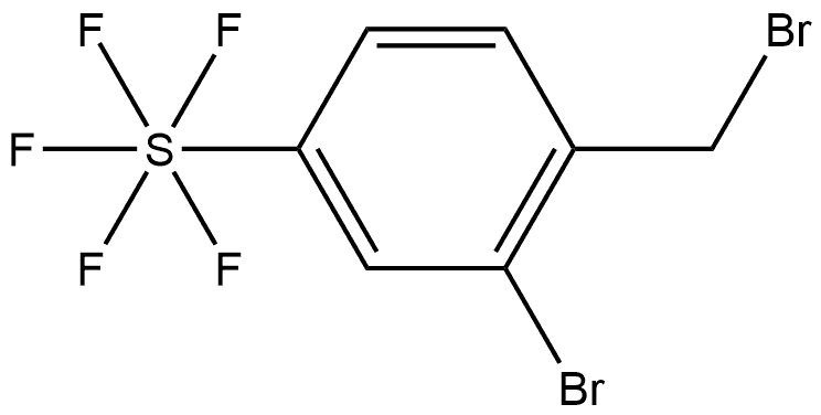 2-Bromo-4-(pentafluorothio)benzyl bromide|