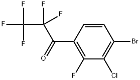 1983343-32-3 1-(4-Bromo-3-chloro-2-fluorophenyl)-2,2,3,3,3-pentafluoro-1-propanone