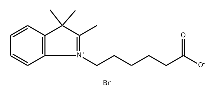 3H-Indolium,1-(5-carboxypentyl Structure