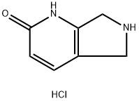 5H,6H,7H-pyrrolo[3,4-b]pyridin-2-ol hydrochloride Structure