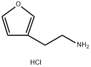 2-(呋喃-3-基)乙胺盐酸盐,1989672-71-0,结构式
