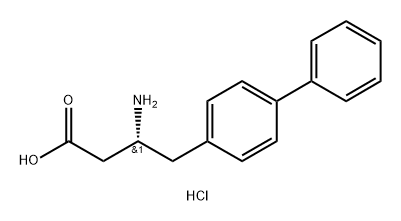 (R)-3-amino-4-(4'-biphenyl)butanoic acid hydrochloride Struktur