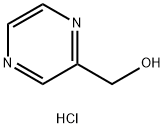 Pyrazin-2-ylmethanol hydrochloride 结构式