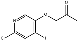 1-(6-Chloro-4-iodo-pyridin-3-yloxy)-propan-2-one|