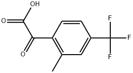 2-Methyl-α-oxo-4-(trifluoromethyl)benzeneacetic acid,1995348-59-8,结构式