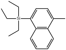 1-Methyl-4-(triethylsilyl)naphthalene,1996626-89-1,结构式