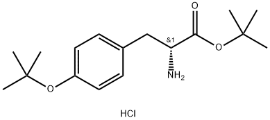 H-D-Tyr(tBu)-OtBu·HCl Struktur