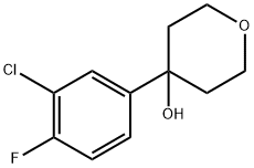 1999580-95-8 4-(3-chloro-4-fluorophenyl)tetrahydro-2H-pyran-4-ol