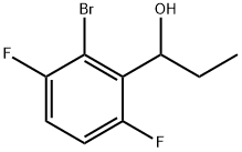 1-(2-bromo-3,6-difluorophenyl)propan-1-ol|