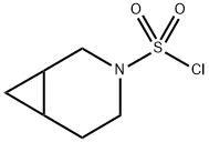 3-氮杂双环[4.1.0]庚烷-3-磺酰氯 结构式