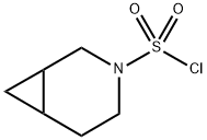 3-Azabicyclo[4.1.0]heptane-3-sulfonyl chloride 化学構造式