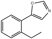 5-(2-Ethylphenyl)oxazole Structure