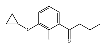 2002893-18-5 1-(3-cyclopropoxy-2-fluorophenyl)butan-1-one