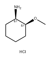 Cyclohexanamine, 2-methoxy-, hydrochloride (1:1), (1R,2S)-|Cyclohexanamine, 2-methoxy-, hydrochloride (1:1), (1R,2S)-