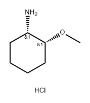 Cyclohexanamine, 2-methoxy-, hydrochloride (1:1), (1S,2R)-,200352-21-2,结构式