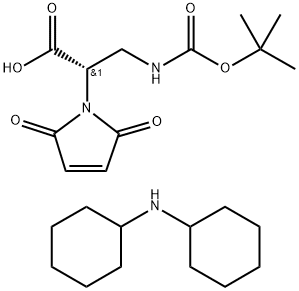 2004724-16-5 (S)-3-((叔丁氧基羰基)氨基)-2-(2,5-二氧代-2,5-二氢-1H-吡咯-1-基)丙酸 二环己胺盐