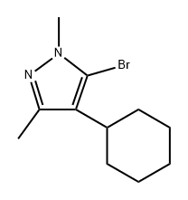 5-bromo-4-cyclohexyl-1,3-dimethyl-pyrazole|