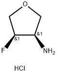 Cis-4-Fluorotetrahydrofuran-3-Amine Hydrochloride(WXC03777) Structure