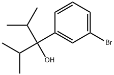 3-(3-bromophenyl)-2,4-dimethylpentan-3-ol 结构式