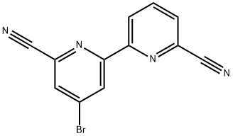 C12H5BrN4 Structure