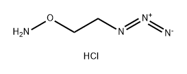 Hydroxylamine, O-(2-azidoethyl)-, hydrochloride (1:1) Struktur