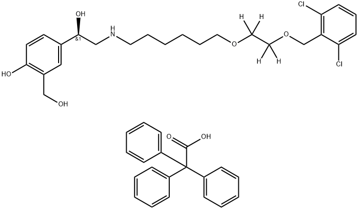 Vilanterol Impurity 22(Vilanterol-d4 Triphenylacetate)|维兰特罗杂质22