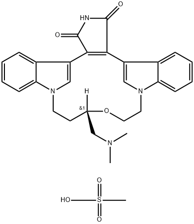 202260-21-7 Ruboxastaurin mesilate hydrate