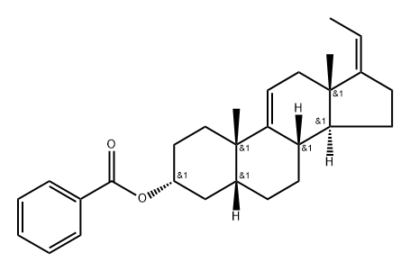 Pregna-9(11),17(20)-dien-3-ol, 3-benzoate, (3α,5β,17Z)-|脱氧胆酸杂质17